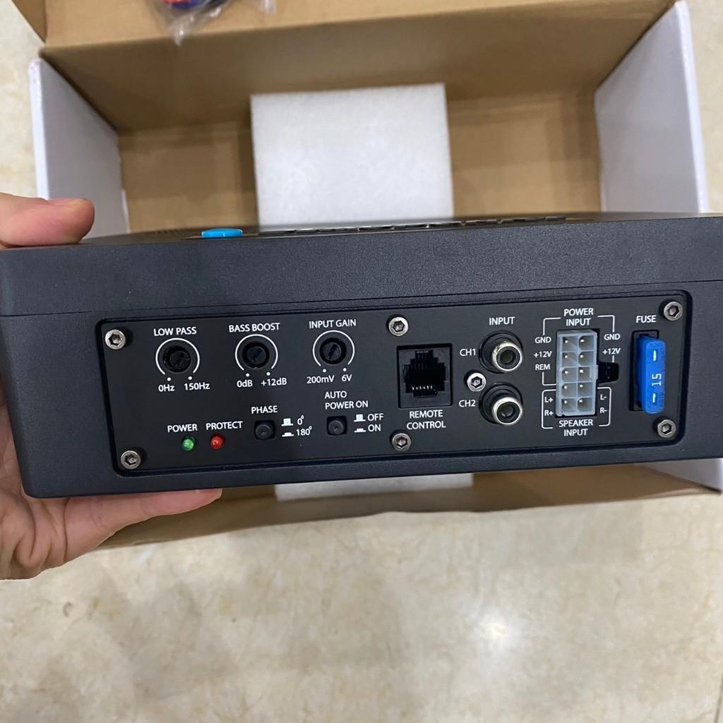 Loa sub gầm ghế ô tô Blaupunkt GTr 8100A, bass 8'', 250W, kích thước nhỏ gọn, bảo hành 12 tháng Âm Bass Đức siêu trầm