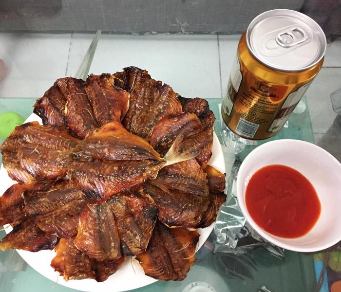 Khô Cá Chỉ Vàng Tẩm Gia Vị 