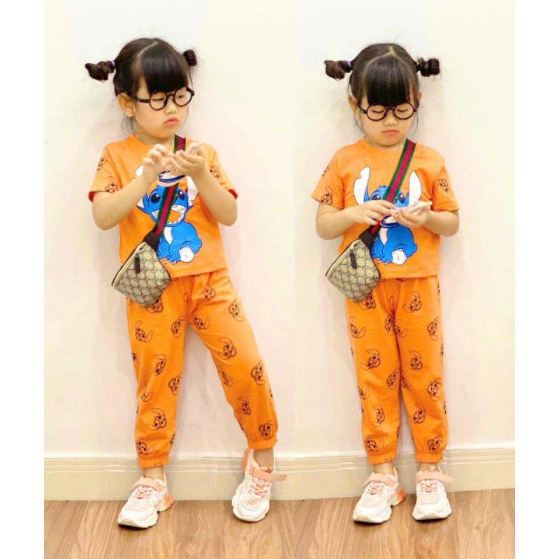Bộ áo croptop quần dài siêu cưng - Đồ bộ trẻ em