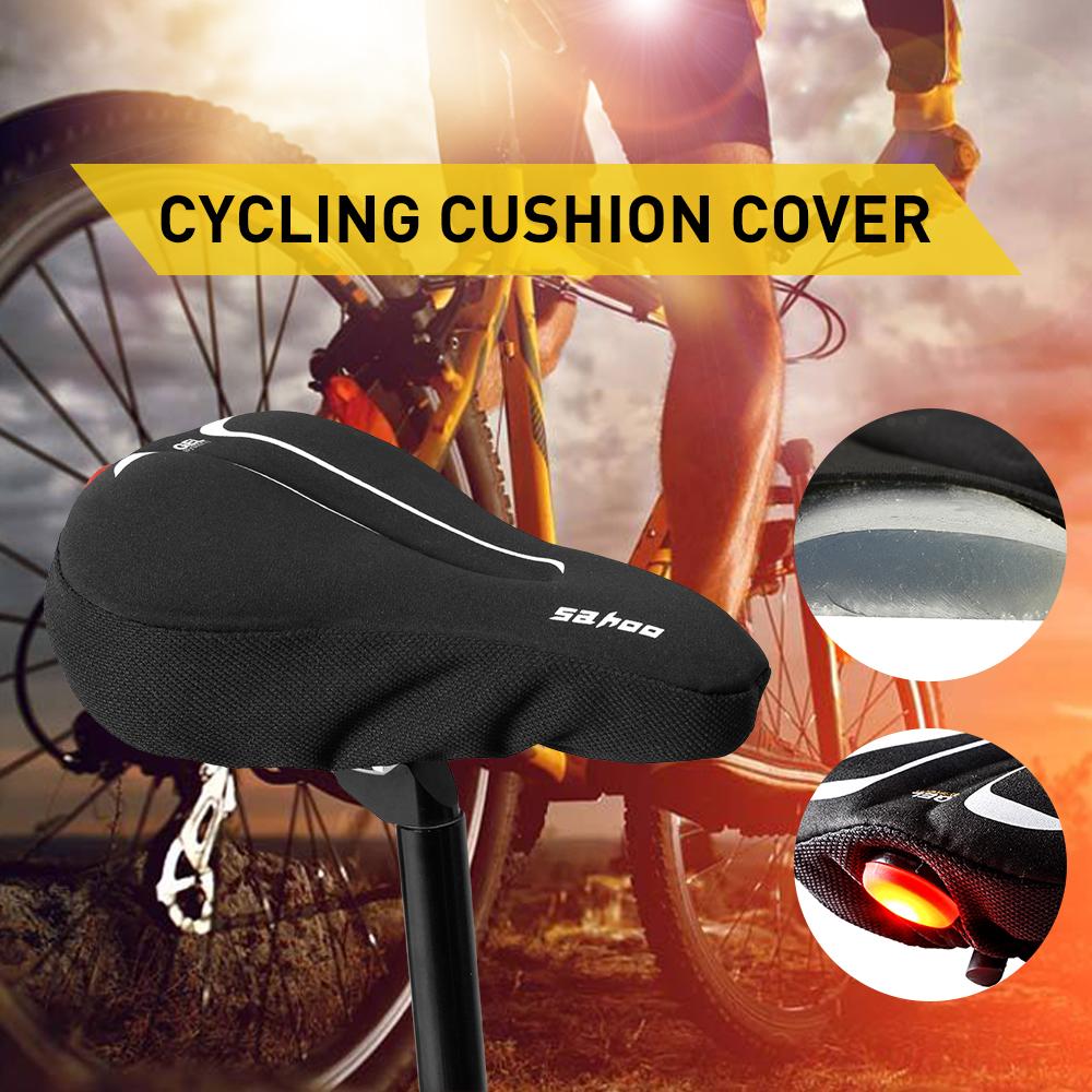 Đệm yên xe đạp có đèn hậu
