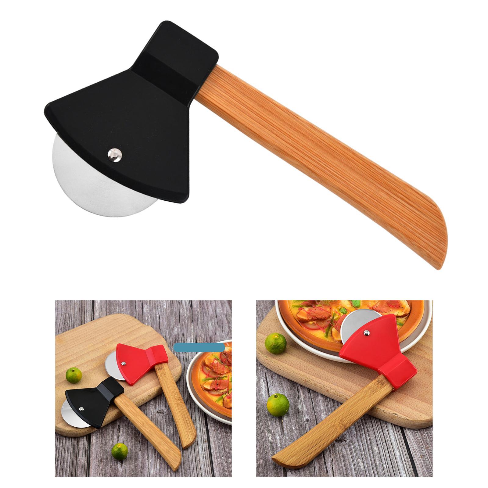 Pizza Cutter Wheel Comfortable Grip Easy to Clean for Pancakes Waffles