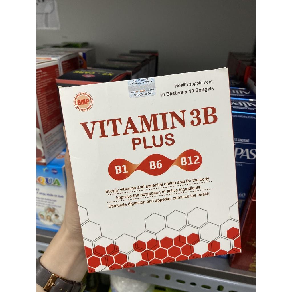 Viên uống bổ sung Vitamin 3B Plus