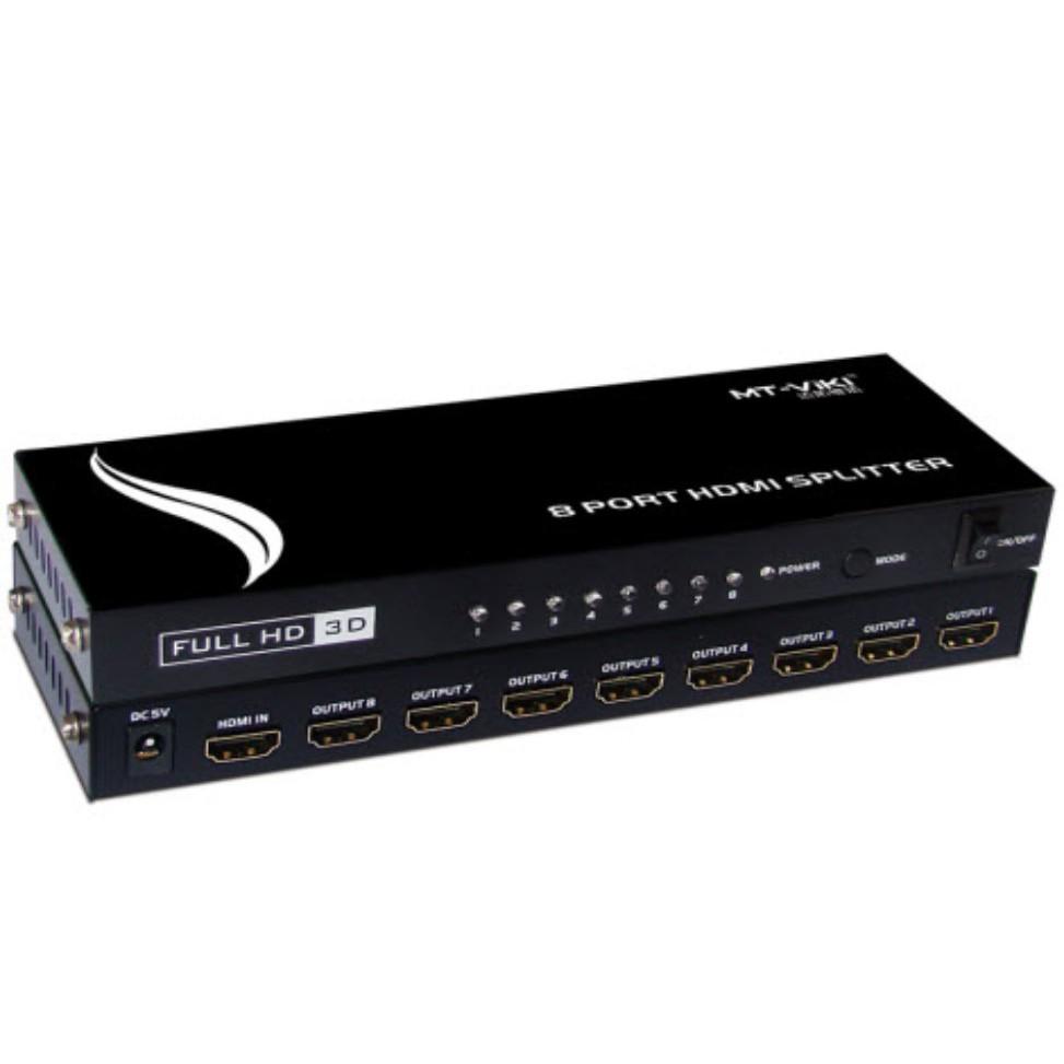 BỘ HUB CHIA HDMI 1 CỔNG HDMI RA 8 CỔNG HDMI