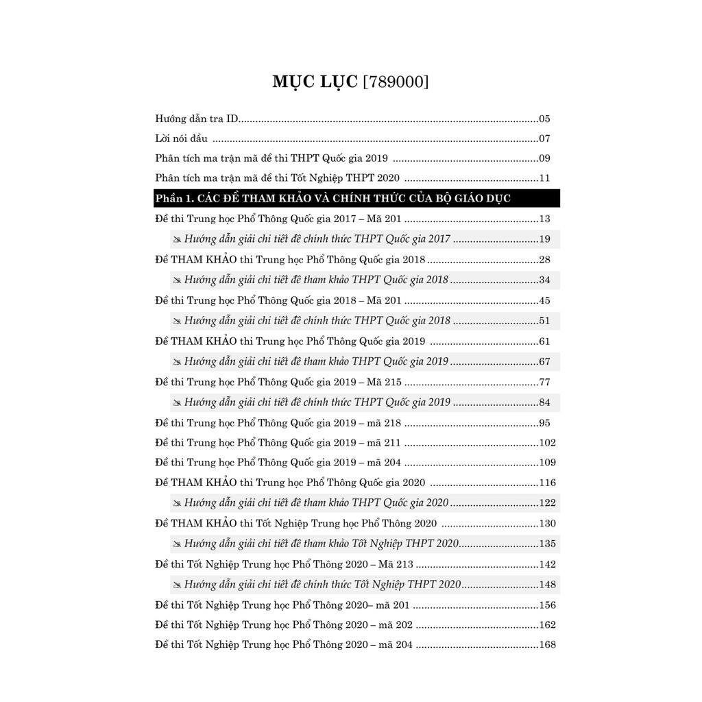 Sách ID Bộ đề trắc nghiệm luyện thi THPT Quốc gia 2021 môn Hóa học