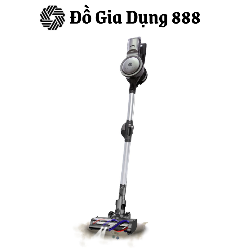 Máy Hút Bụi Lau Nhà Không Dây ULTTY V08, Lực Hút Cực Mạnh, Nhiều Đầu Hút, Pin Bền, Độ Ồn Thấp, Nhập Đức, BH 24 Tháng