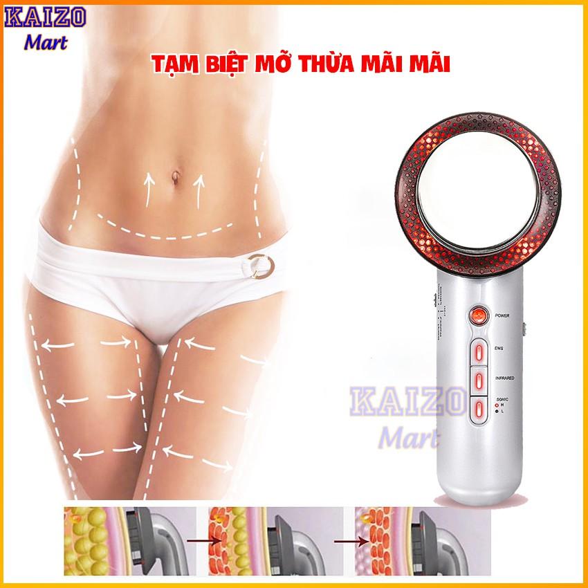 Máy massage cầm tay - Máy mát xa đa năng EMS cao cấp - Massage bụng giảm béo - HDSD Tiếng Việt Kaizo Mart