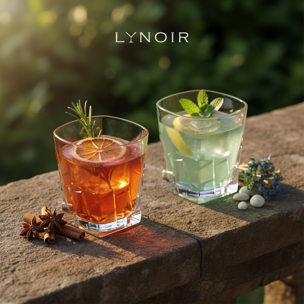 Ly Thủy Tinh Whisky - Cube Base Rocks | 280ml | [LYNOIR_LY039