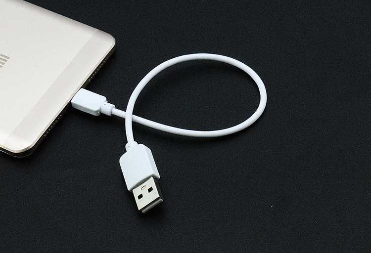 Cáp Sạc Nhanh Micro USB 2A - 25CM ( Thích hợp dùng với pin dự phòng ) - Hàng Nhập Khẩu