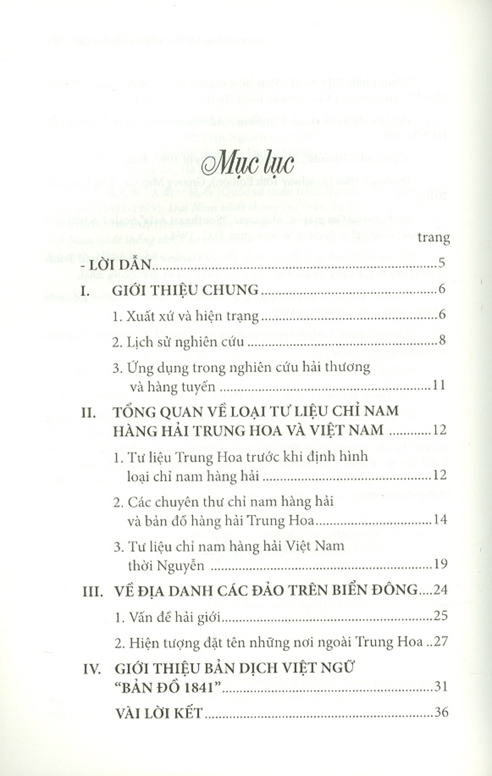 Tập Bản Đồ Hàng Hải 1841 Ở Thư Viện Đại Học Yale - Dịch Và Chú Giải (Nghiên cứu về những ghi chép trong sử liệu Trung Hoa liên quan đến các địa danh ven bờ và hải đảo Việt Nam)