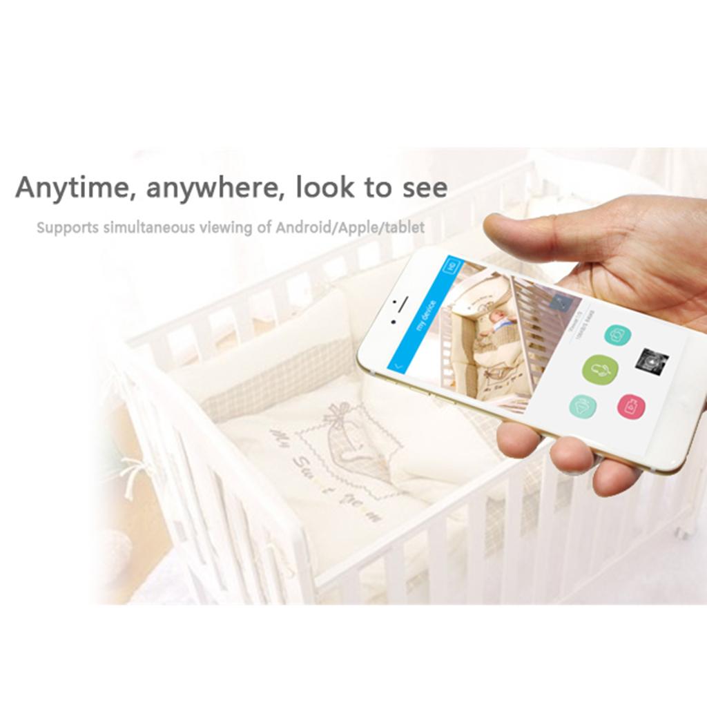 GC60 P2P Wireless Security Camera 720P WiFi Home for Baby Night Vision EU