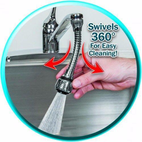Vòi Rửa Bát INOX Vòi Tăng Áp Xoay 360 Độ có sỉ