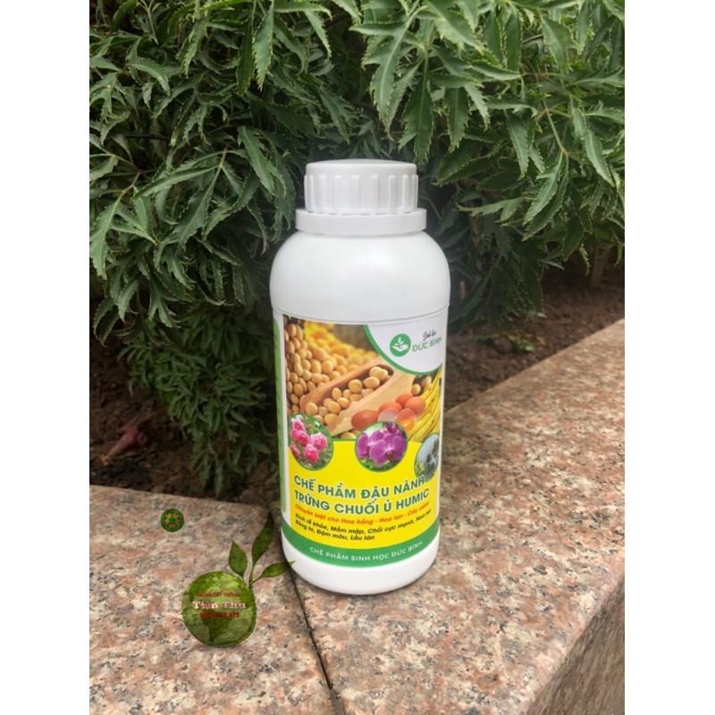 CHẾ PHẨM ĐẬU NÀNH TRỨNG CHUỐI Ủ HUMIC