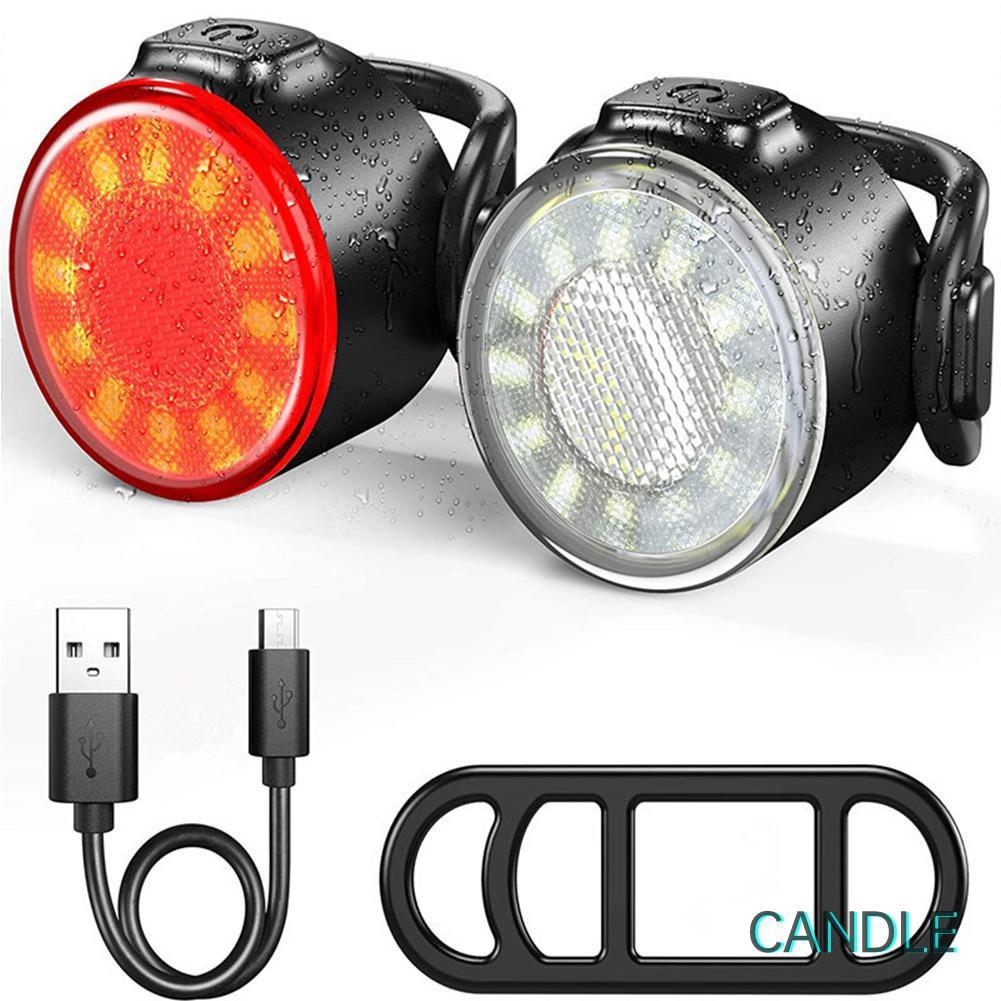 Đèn Đuôi Xe Đạp Chống Nước Có Cổng Sạc Usb