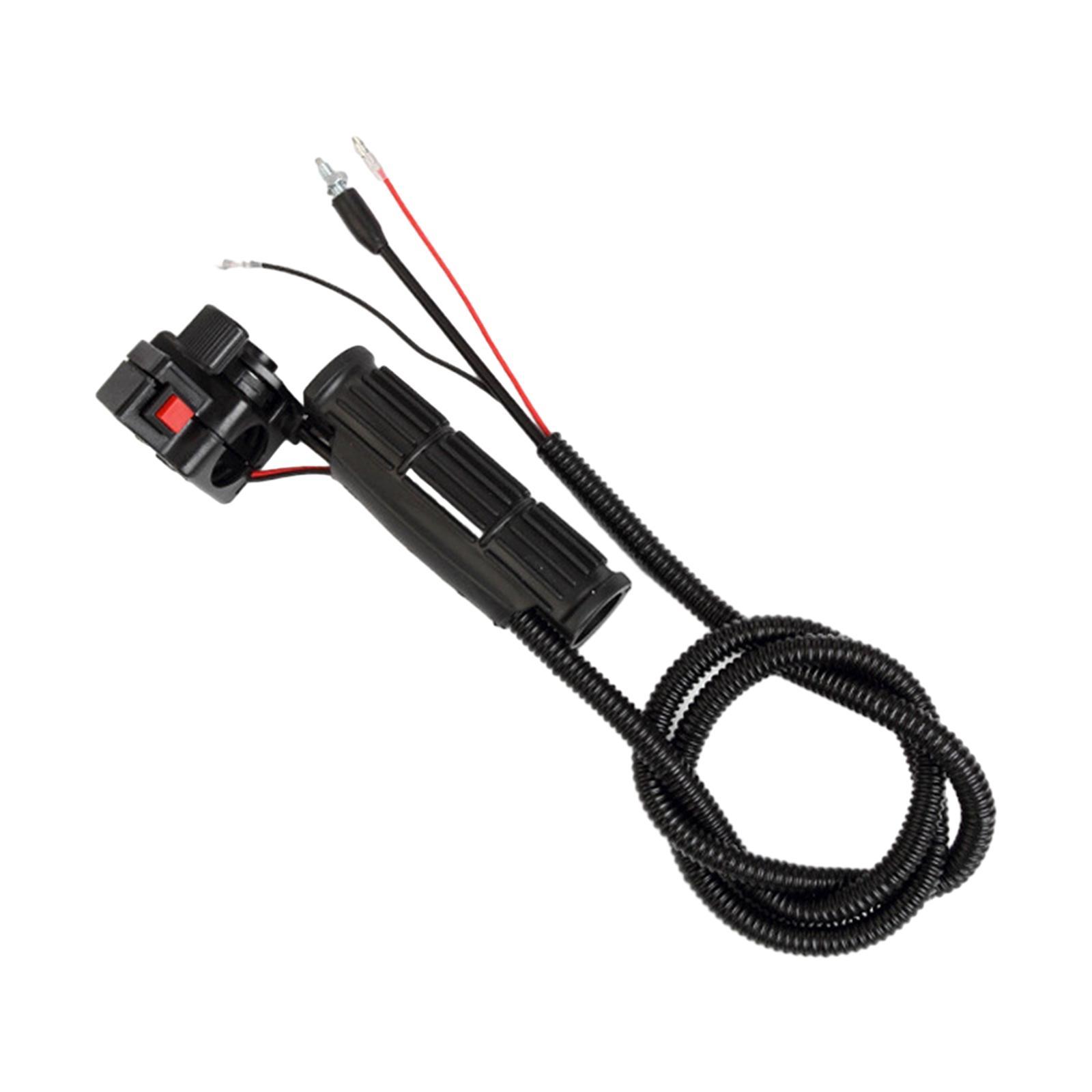 Brush Cutter Strimmer Handle Switch Throttle Cable for Backpack Grass Cutter
