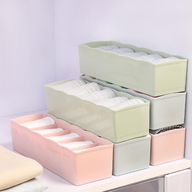 BÁN SỈ Hộp Đựng Đồ Lót, Khay Nhựa 5 Ngăn Đựng Đồ Lót, Tất, Vớ Tiện Dụng 88102 Shop Giang Phạm