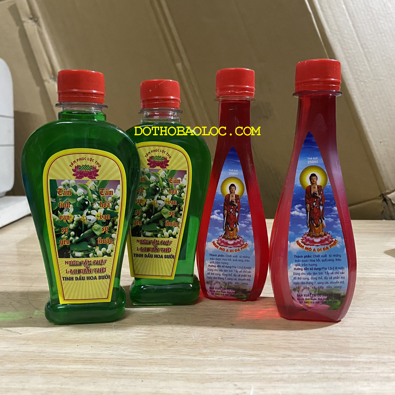 Nước Ngũ Vị Tẩy Uế Cam Lồ - Tẩy Uế Cho Đồ Thờ Cúng 250ml