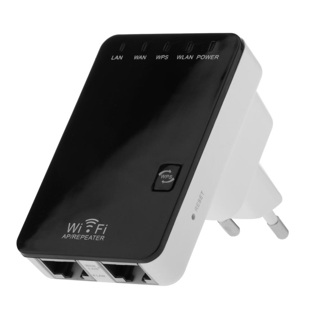 Wifi 300Mbps Wireless-./g/b AP Router Extender EU Plug