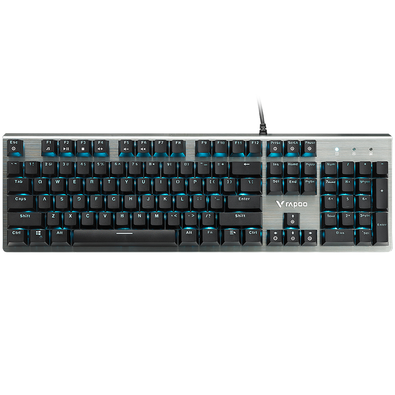 Bàn Phím Quang Học Gaming Rapoo V530 SIDE-RGB - Hàng Chính Hãng