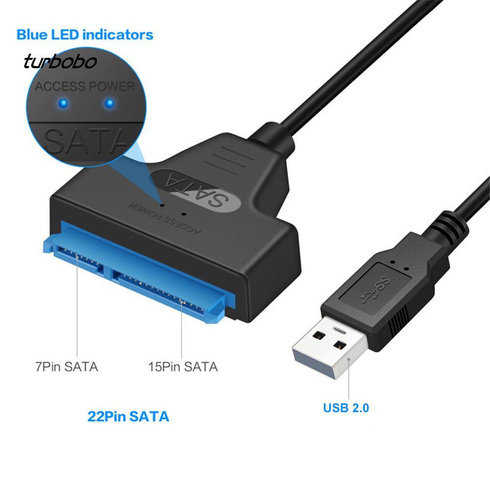Cáp Chuyển Đổi 20cm Type-C / Usb 2.0 Sang Sata Cho 2.5 Inch Hdd / Ssd