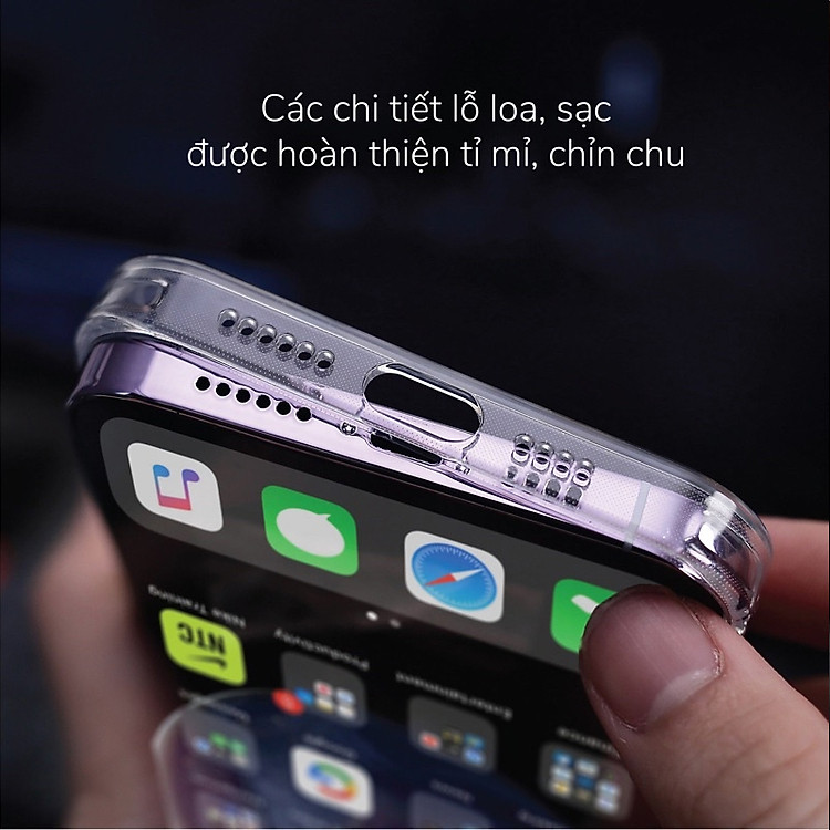 Ốp lưng chống sốc bảo vệ màng camera cho iPhone 15, 15 Plus, 15 Pro, 15 Pro Max hiệu Likgus Camshield - Thiết kế trong suốt, chống ố vàng - Hàng nhập khẩu