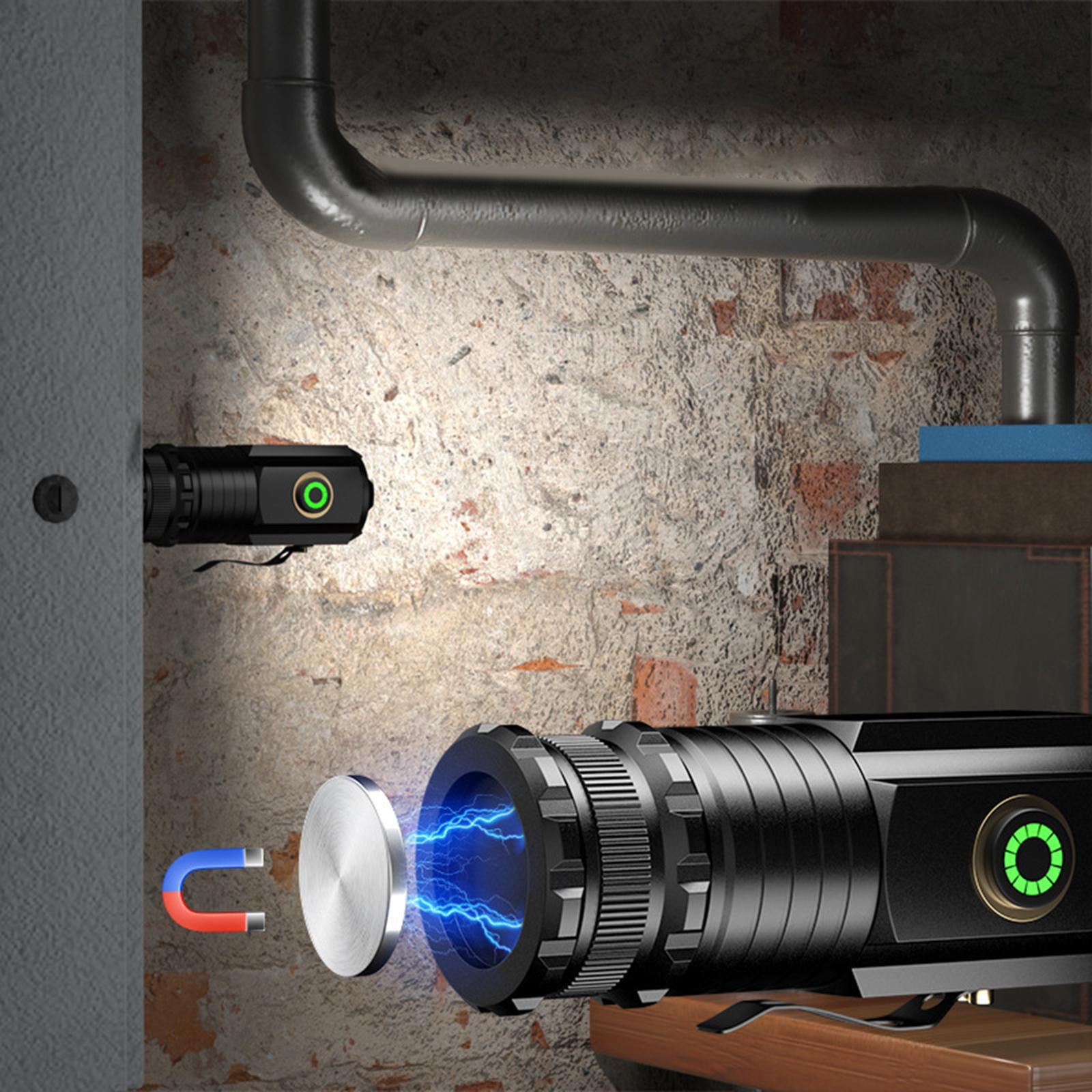 Portable flashlights 5 Modes Handheld Torch Lights for Emergency Travel Tent