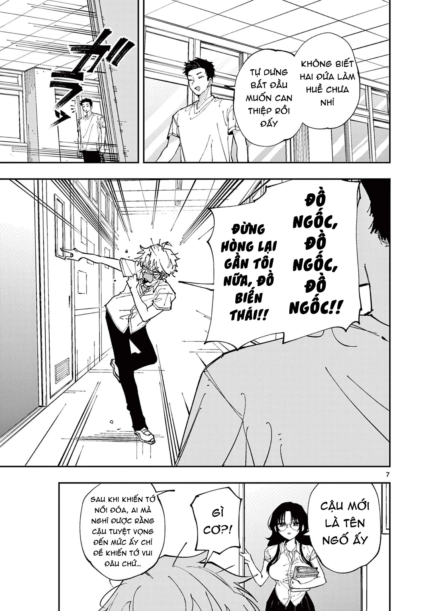 cậu bạn bàn bên cứ nhìn tôi bằng ánh mắt đó - tonari no seki no yatsu ga souiu me de mitekuru chapter 9 7