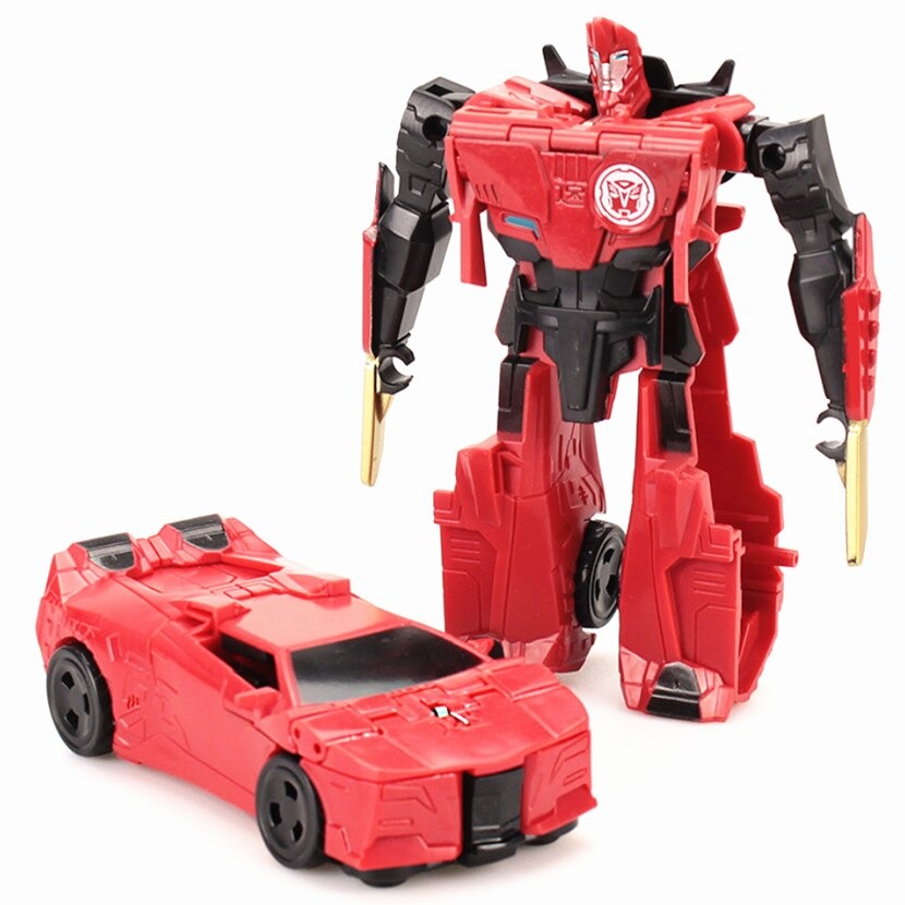 Transformers Optimus Prime Ô Tô Biến Hình Robot - Đồ Chơi Mô Hình Robot Đại Chiến 12cm