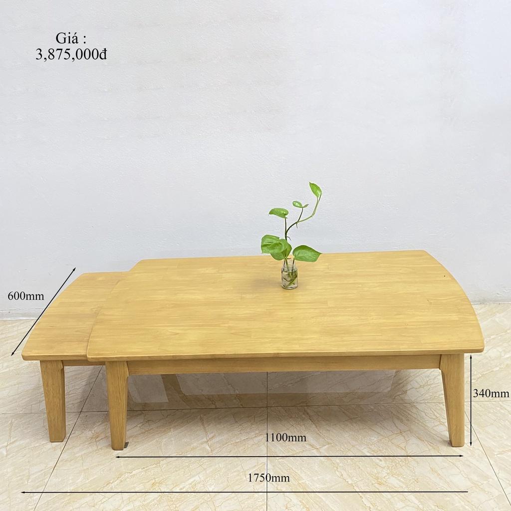 BỘ BÀN ĂN, BÀN TRÀ NHẬT 1.75m TEA1.75.6