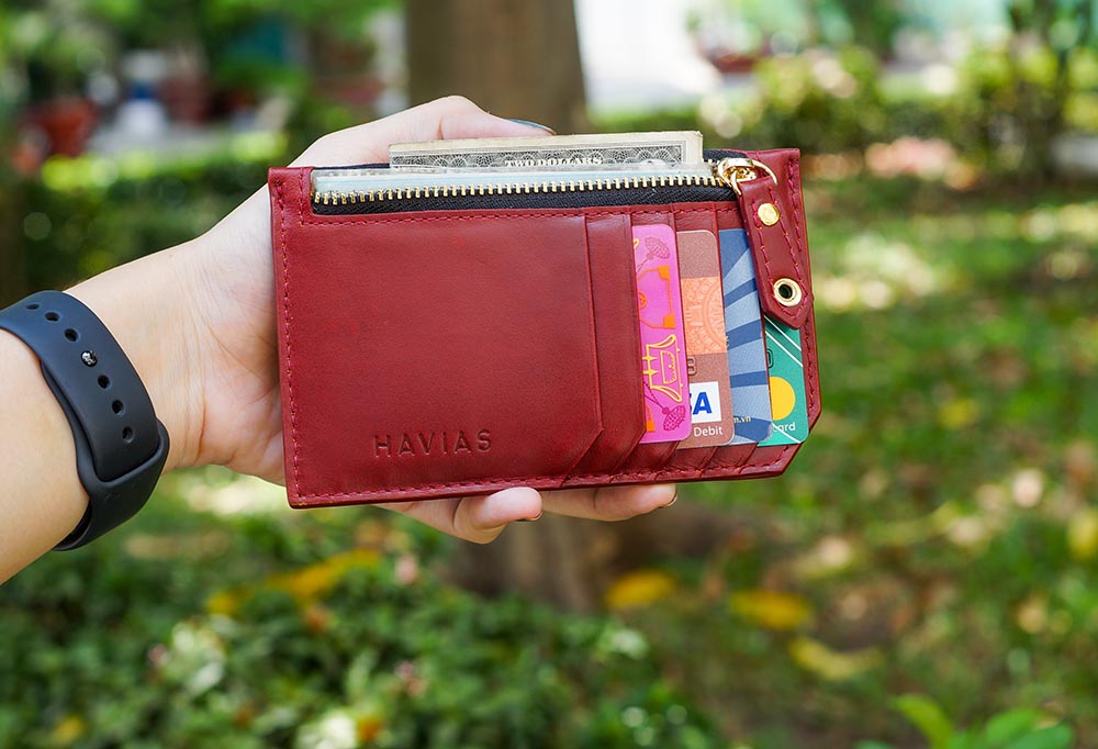 Ví da Mini Harmony Handcrafted Wallet