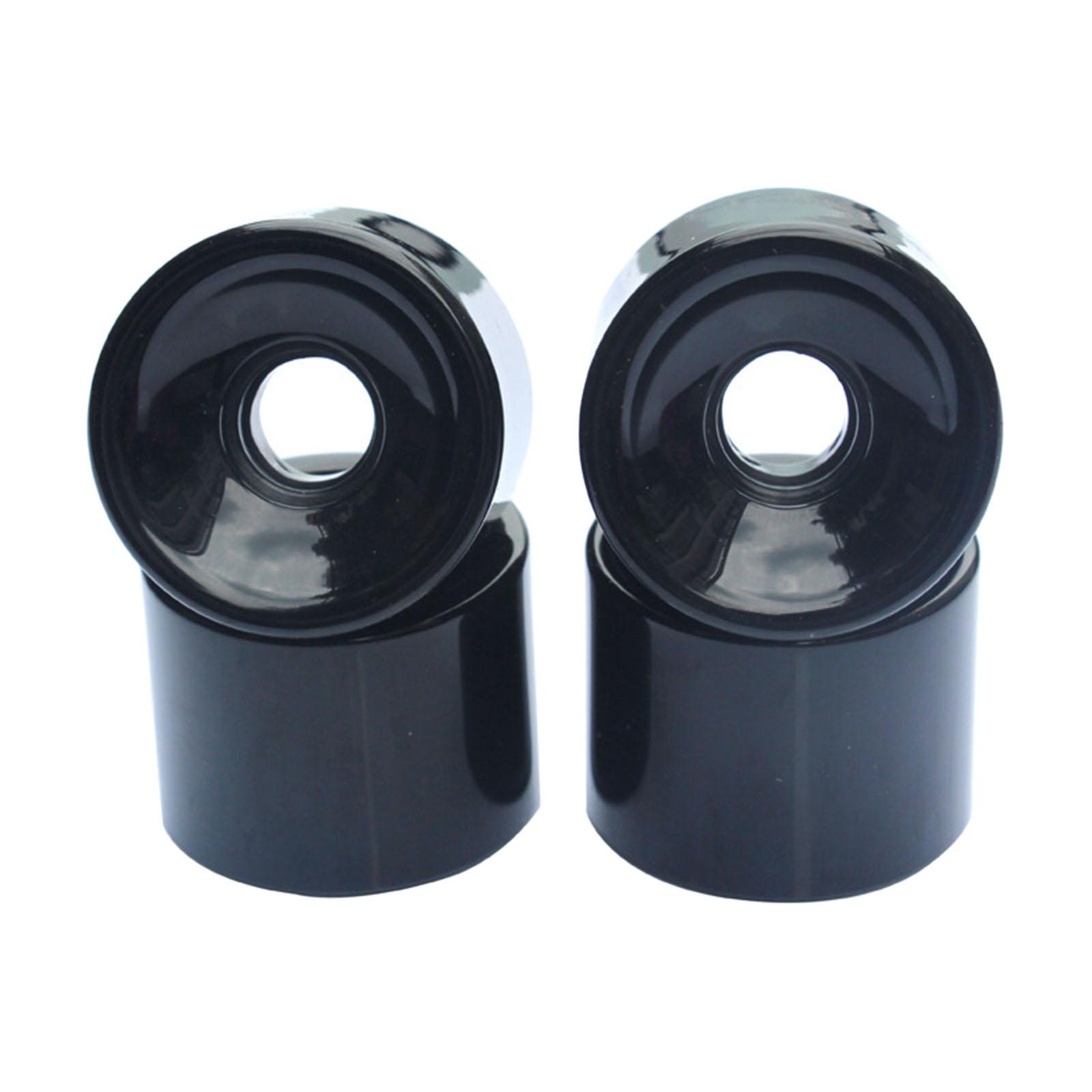 4x PU Skateboard Wheels Replacement Longboard Wheel Roller Casing