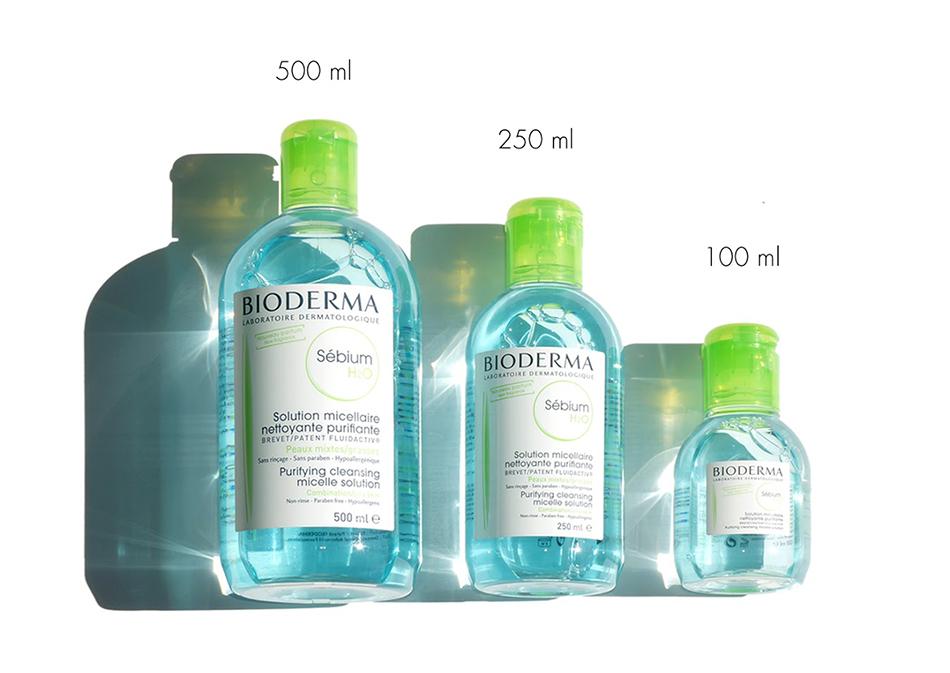 Nước Tẩy Trang Dành Cho Da Dầu Mụn BIODERMA Sébium H2O 100ml + Tặng 1 Móc Khóa Nhựa 2 Mặt