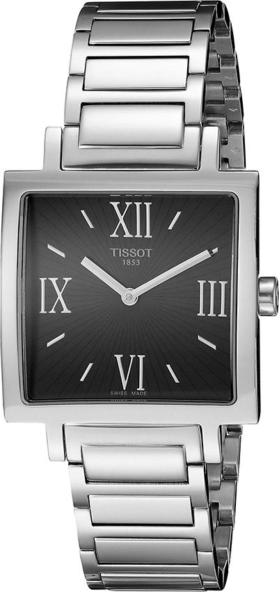 Đồng Hồ Nữ Dây Thép Không Gỉ Tissot T034.309.11.053.00 (29 x 29 mm) - Đen Bạc