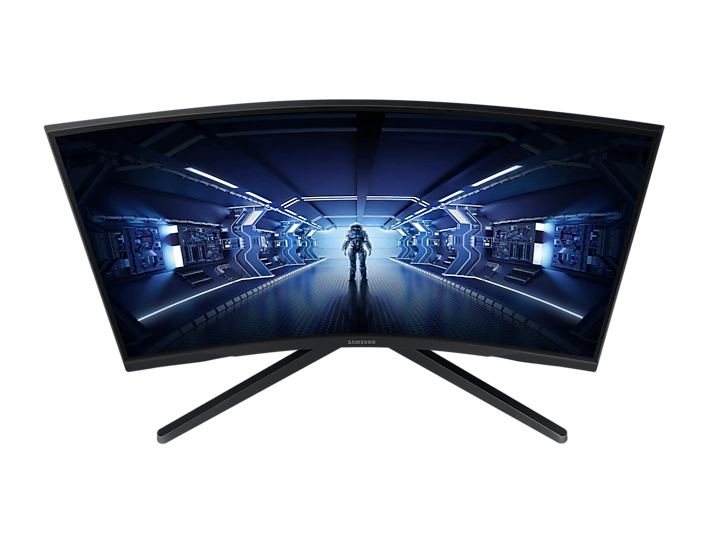 Màn hình máy tính Samsung Gaming Odyssey G5 cong WQHD LC27G55TQWEXXV ( 27 Inch / 2,560 x 1,440 / 144Hz / VA / DP / HDMI / Audio Out ) - Hàng Chính Hãng