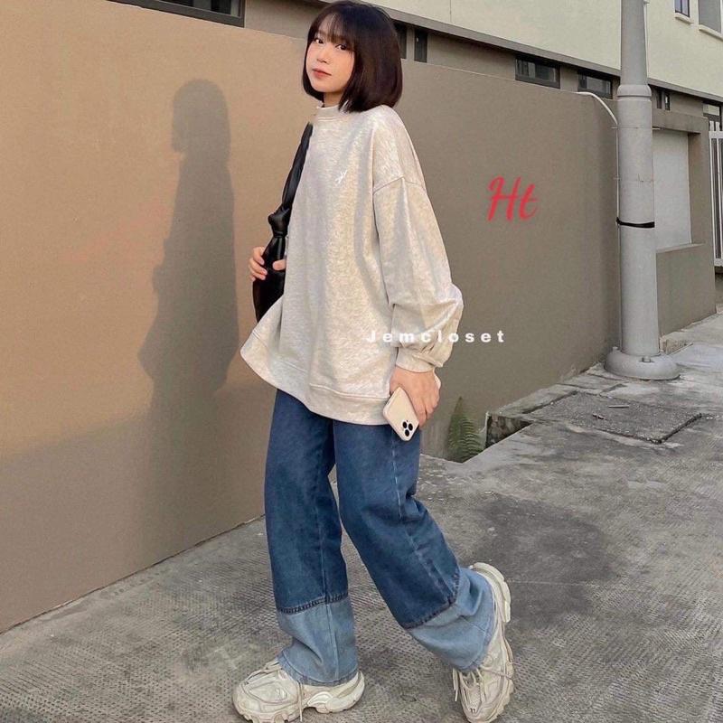 Áo Sweater Be ngựa H2A
