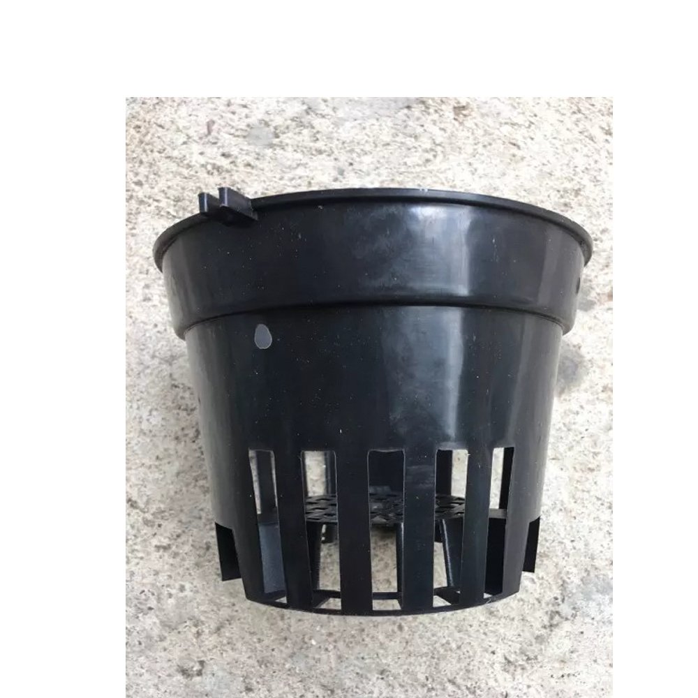 50 Chậu Nhựa đen Trồng Lan phi 16 Bền, Dẻo, có khe Treo chậu-77316