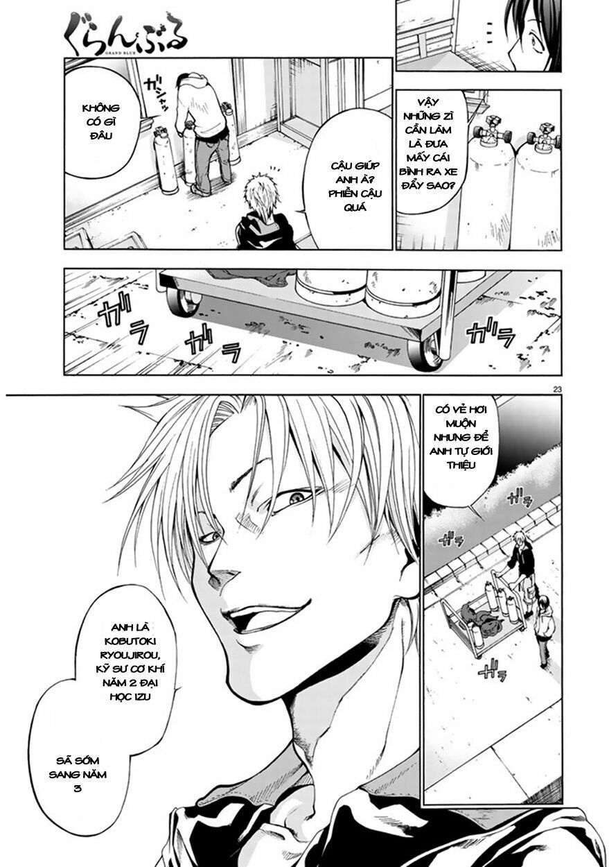 cô gái thích lặn - grand blue chapter 1 19