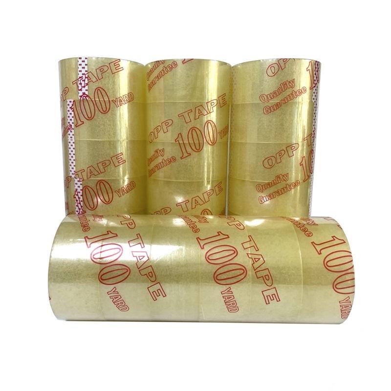 Băng Keo Trong Đóng Hàng 100 Yard Lỏi Mỏng