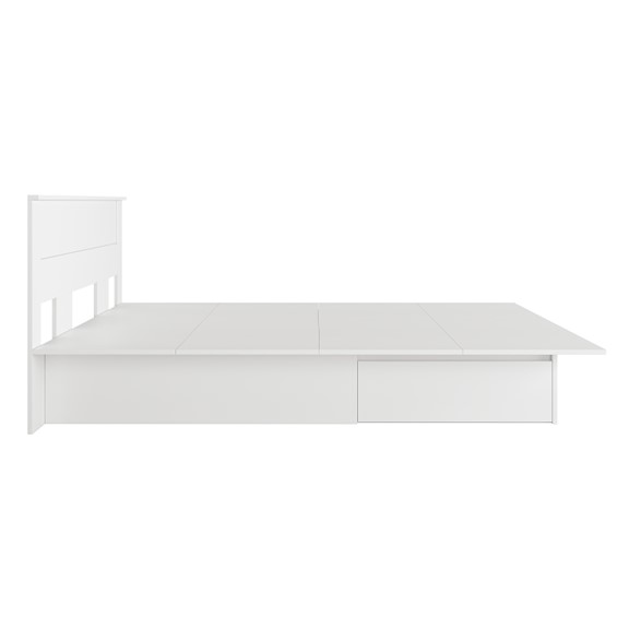 GRAMERCY, Giường ngủ 2 hộc tủ kéo phong cách hiện đại BED_058, 206x85cm