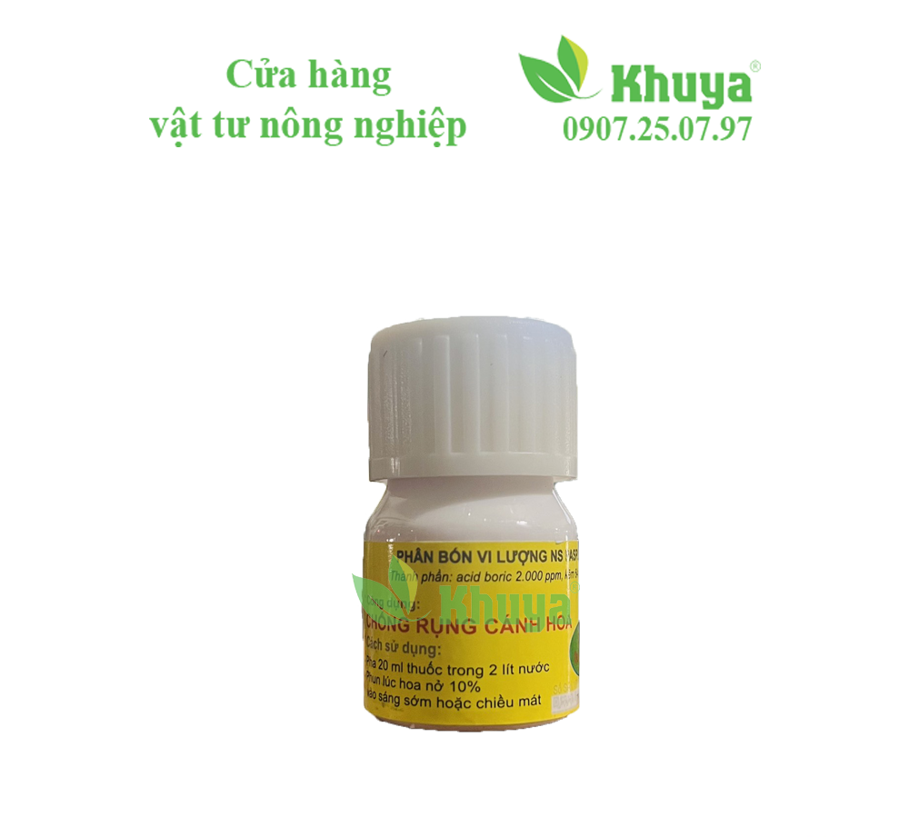 Chất rụng lá và chống rụng cánh hoa kiểng ĐHCT