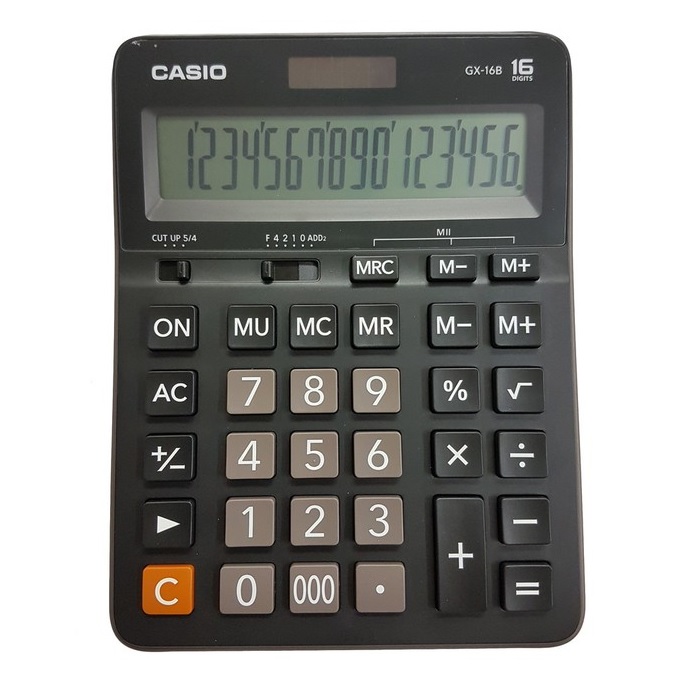 Máy tính Casio GX-16B, Bảo hành 7 năm - Hàng chính hãng Bitex