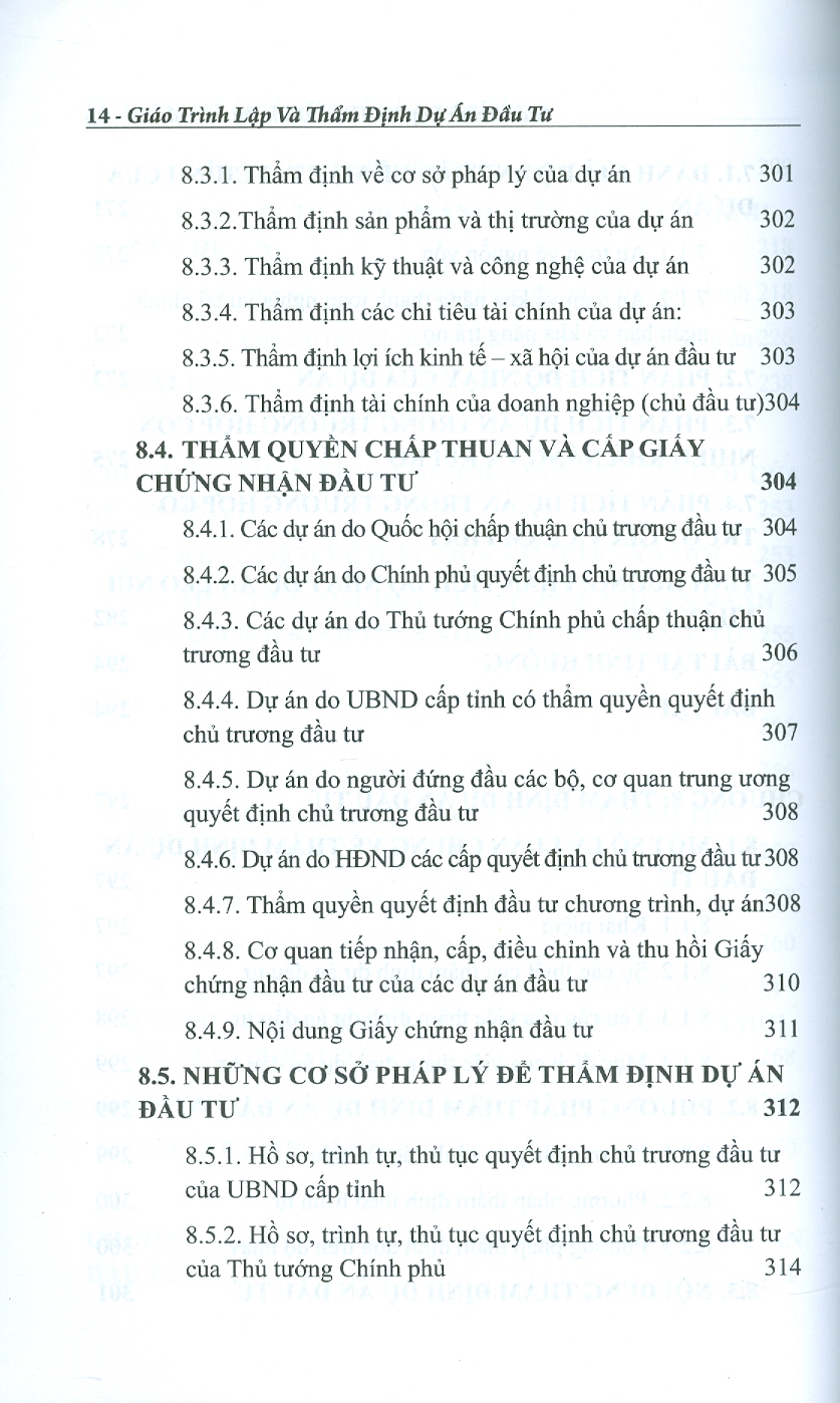 Giáo trình Lập Và Thẩm Định Dự Án Đầu Tư: Lý Thuyết - Tình Huống Thực Tế Và Bài Tập (Sách dành cho những người muốn khởi nghiệp thành công) - Đỗ Phú Trần Tình (Chủ biên); Nguyễn Thanh Huyền; Nguyễn Văn Nên; Trần Thị Kim Đào; Lê Thị Phương Loan)