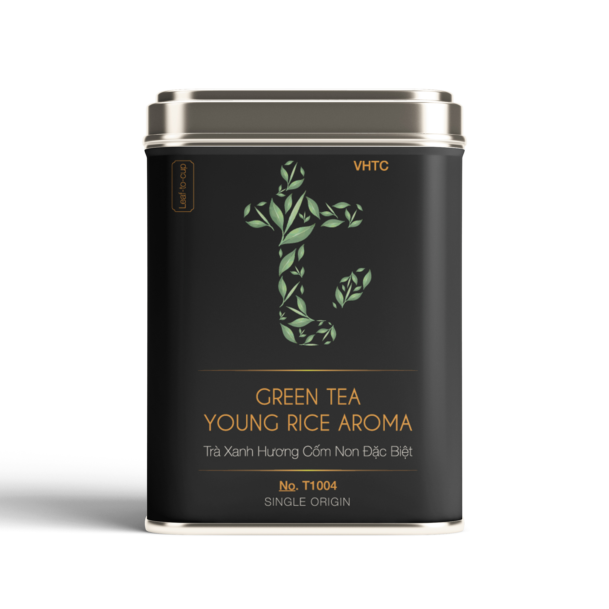 Trà xanh hương cốm non SACHS TEA 1773 thơm mùi cốm vị ngọt sâu chè hữu cơ thái nguyên 80g/hộp