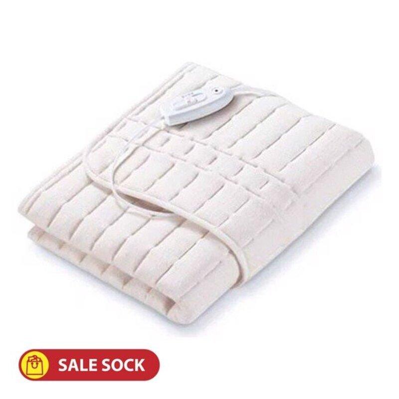 Đệm Điện Sưởi Ấm Sanitas SWB 20, 3 Mức Nhiệt Tùy Chỉnh, Nệm Sưởi Chống Quá Nhiệt, Chất Liệu Cotton Có Thể Giặt, Nhập Đức