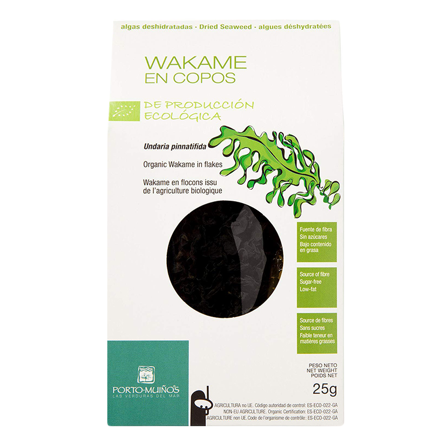 Rong Biển Wakame Hữu Cơ Porto Muinos 25g