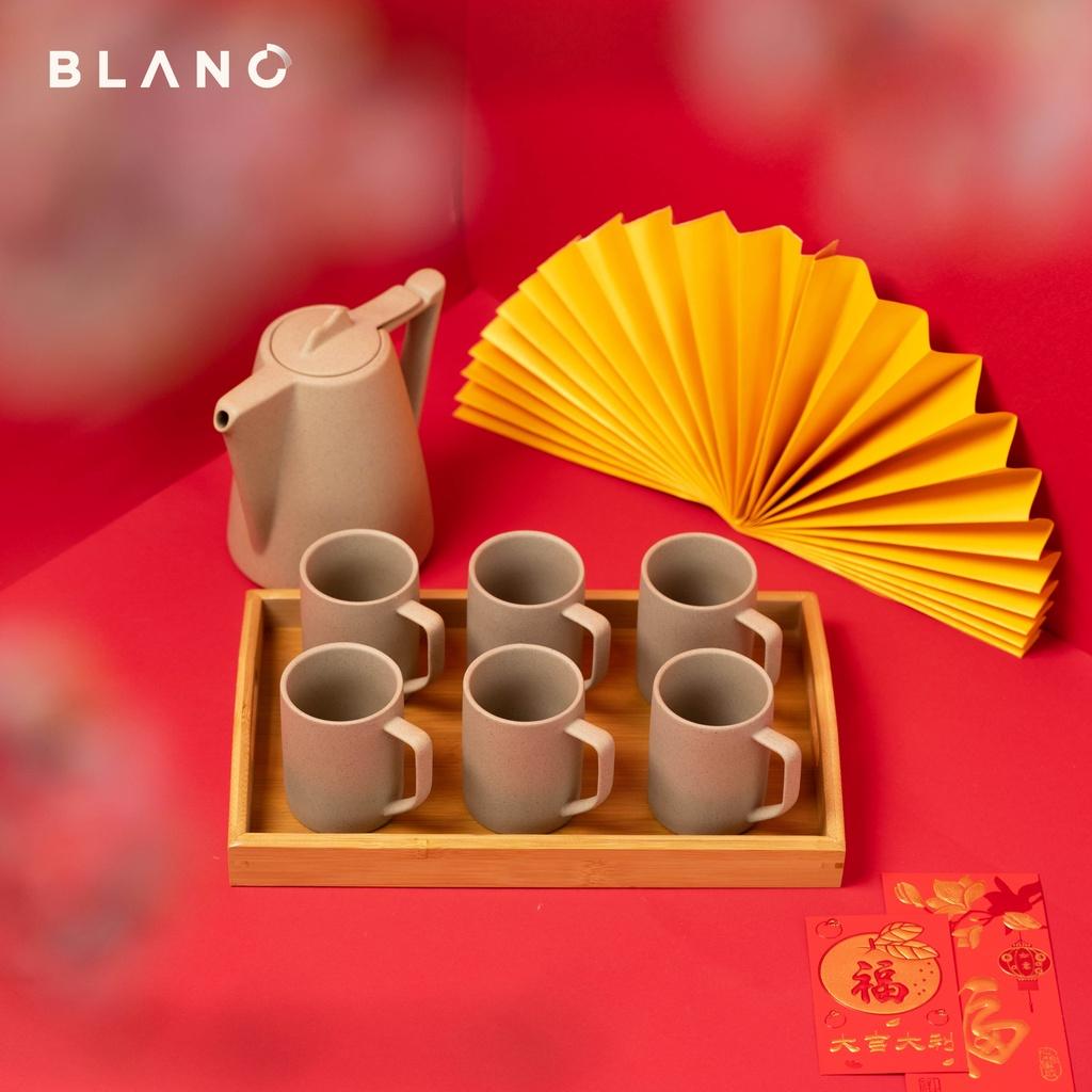 Bộ Ấm Trà Sứ Phong Cách Bắc Âu Jasmine BLANC