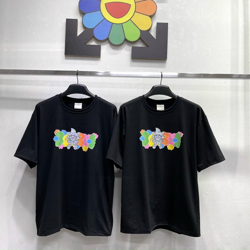 Áo Thun Local Brand BOBUI Tim Nam Nữ Tay Lỡ Oversize Unisex Full Mạc
