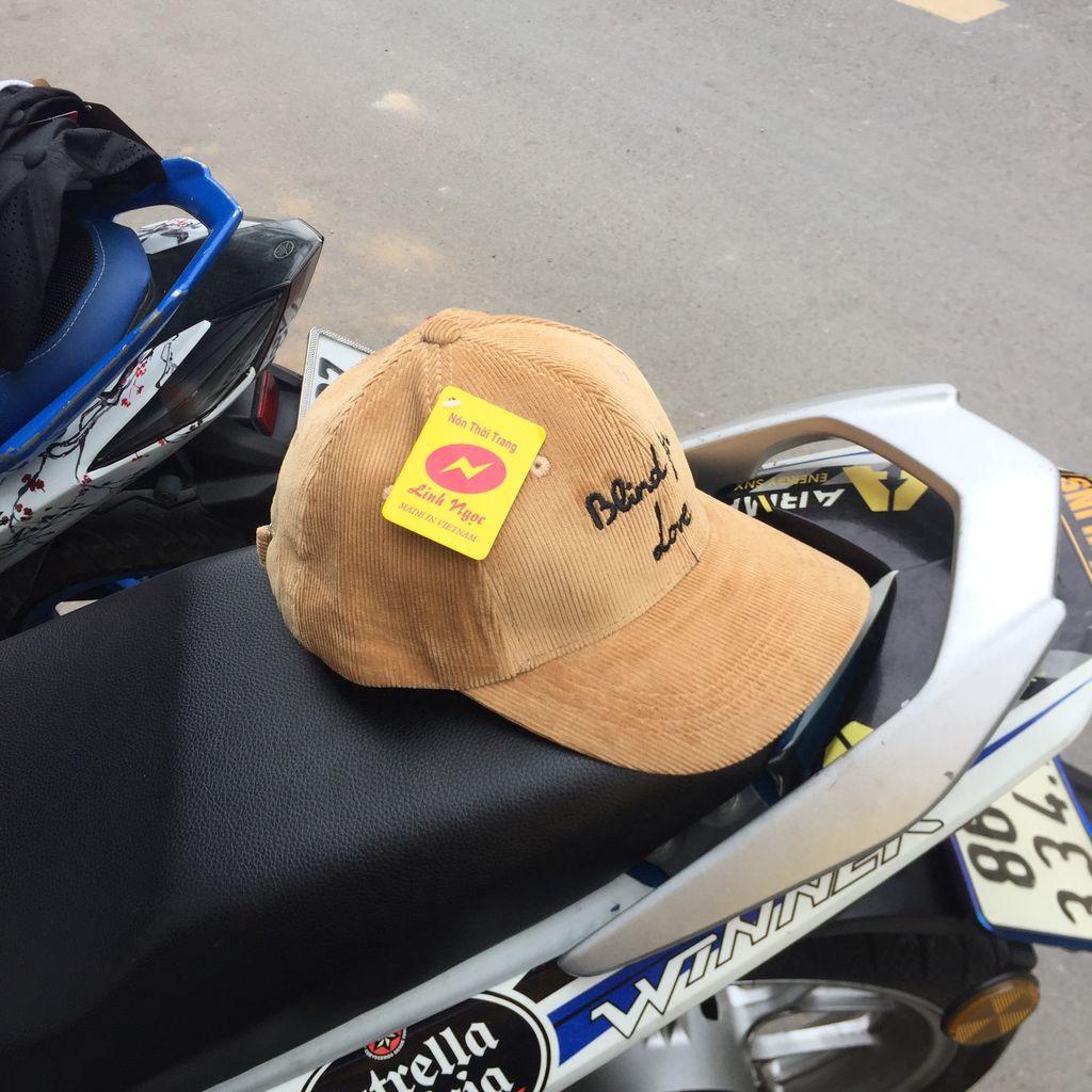 Nón Kết Nhung Blind For Love Cao cấp