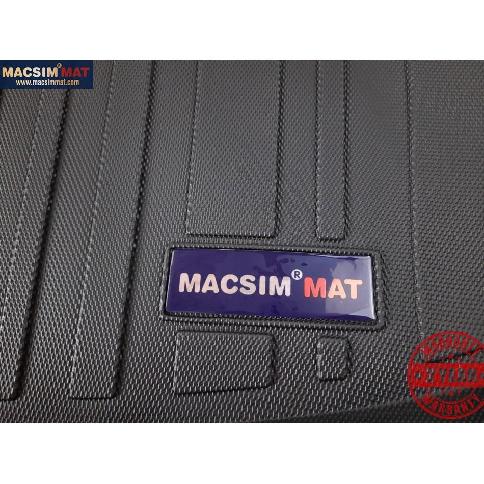 Thảm lót cốp Audi A6 2007-2013 nhãn hiệu Macsim chất liệu TPV cao cấp màu đen