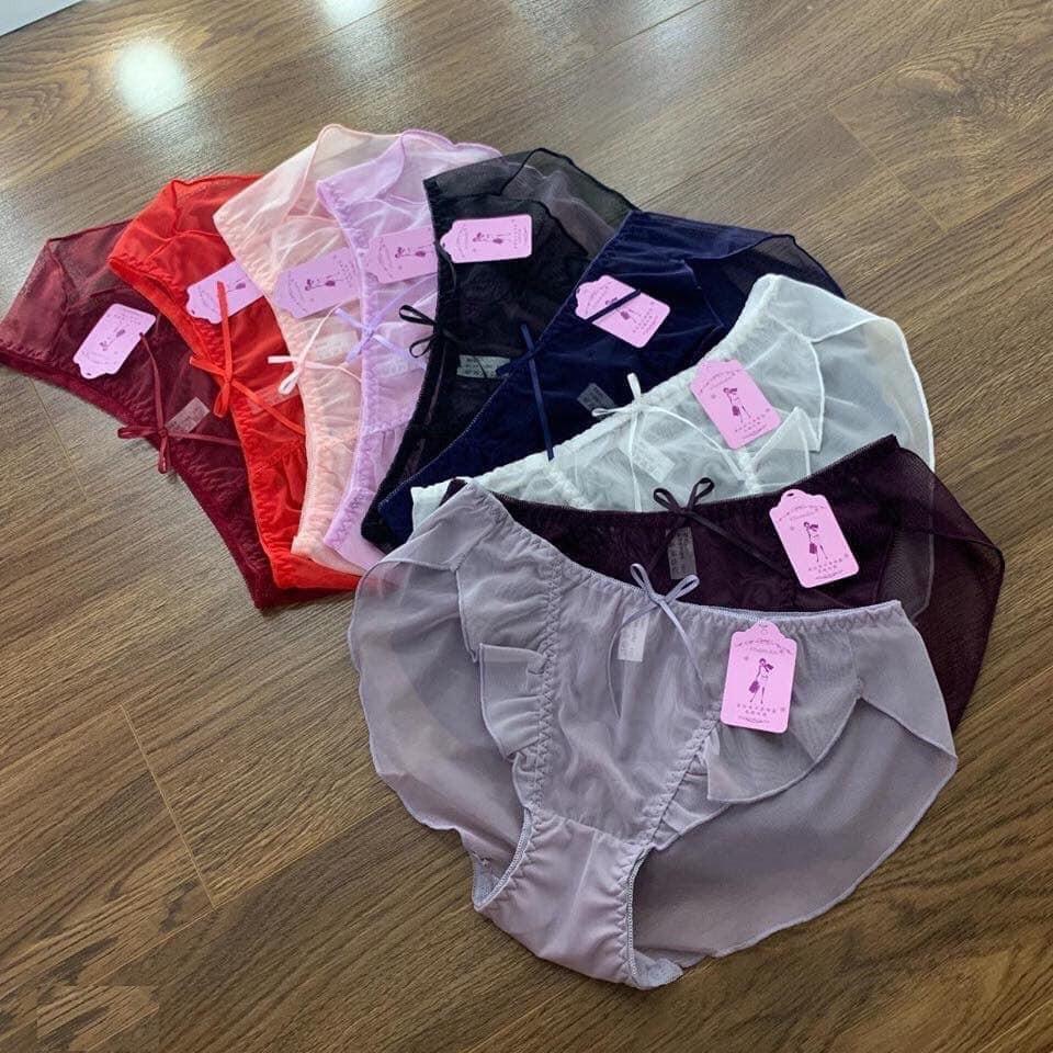 Combo 10 quần lót tàng hình trộn màu sexy cho phái nữ