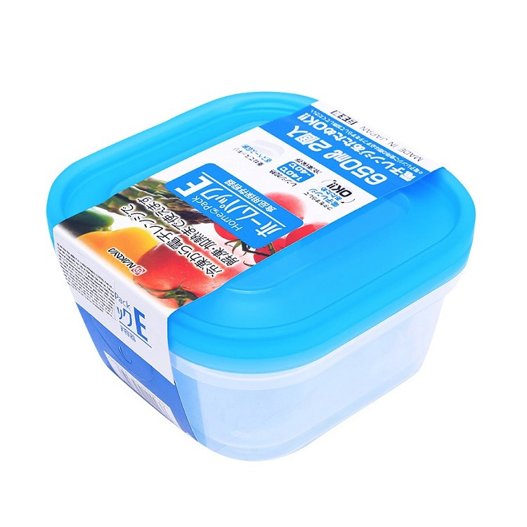 Combo 02 Bộ hộp thực phẩm Nakaya 650ml - Nội địa Nhật Bản